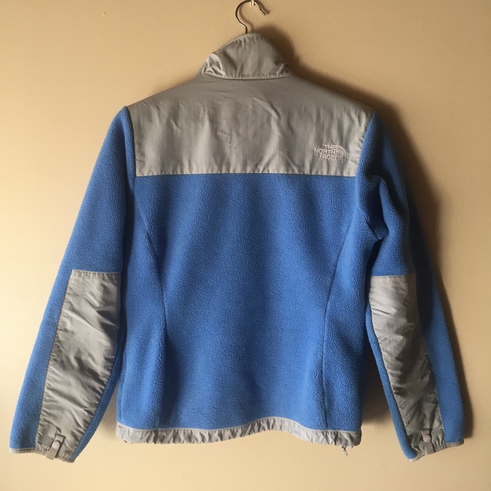 North Face Polartec Fleece Zip Up Jacket | Blue Grey | Small - Picture 2 of 7